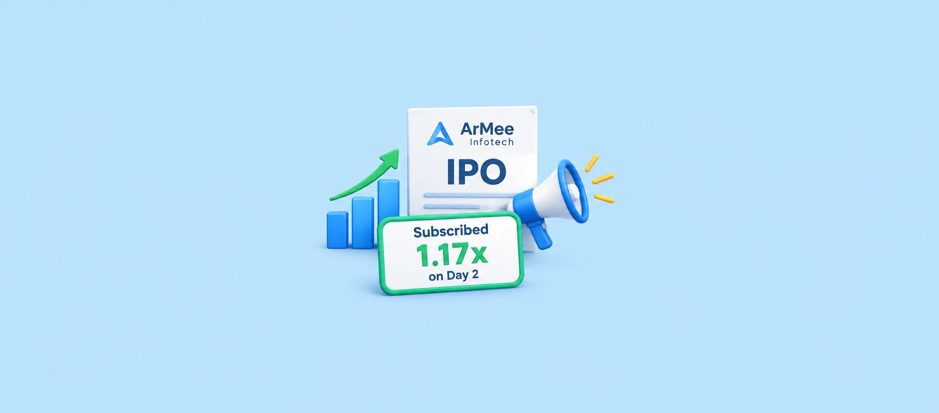 ArMee Infotech IPO Subscription Update: Issue Subscribed 1.17x on Day 2